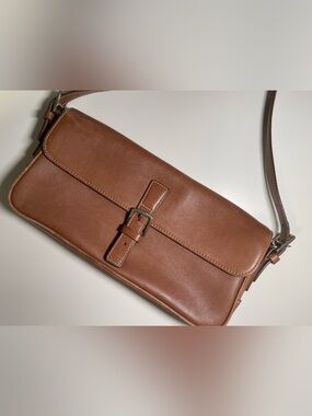 Coach East West Baguette/ flap Bonnie shoulder bag